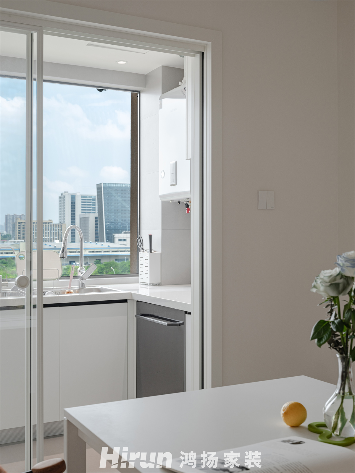 東宜新園90㎡北歐之光三居室 裝修案例實景圖-24