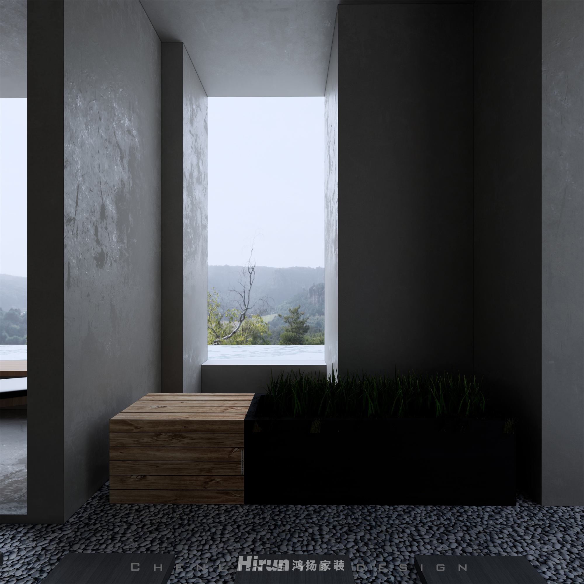 會所450㎡工業再造會所 裝修案例效果圖-5