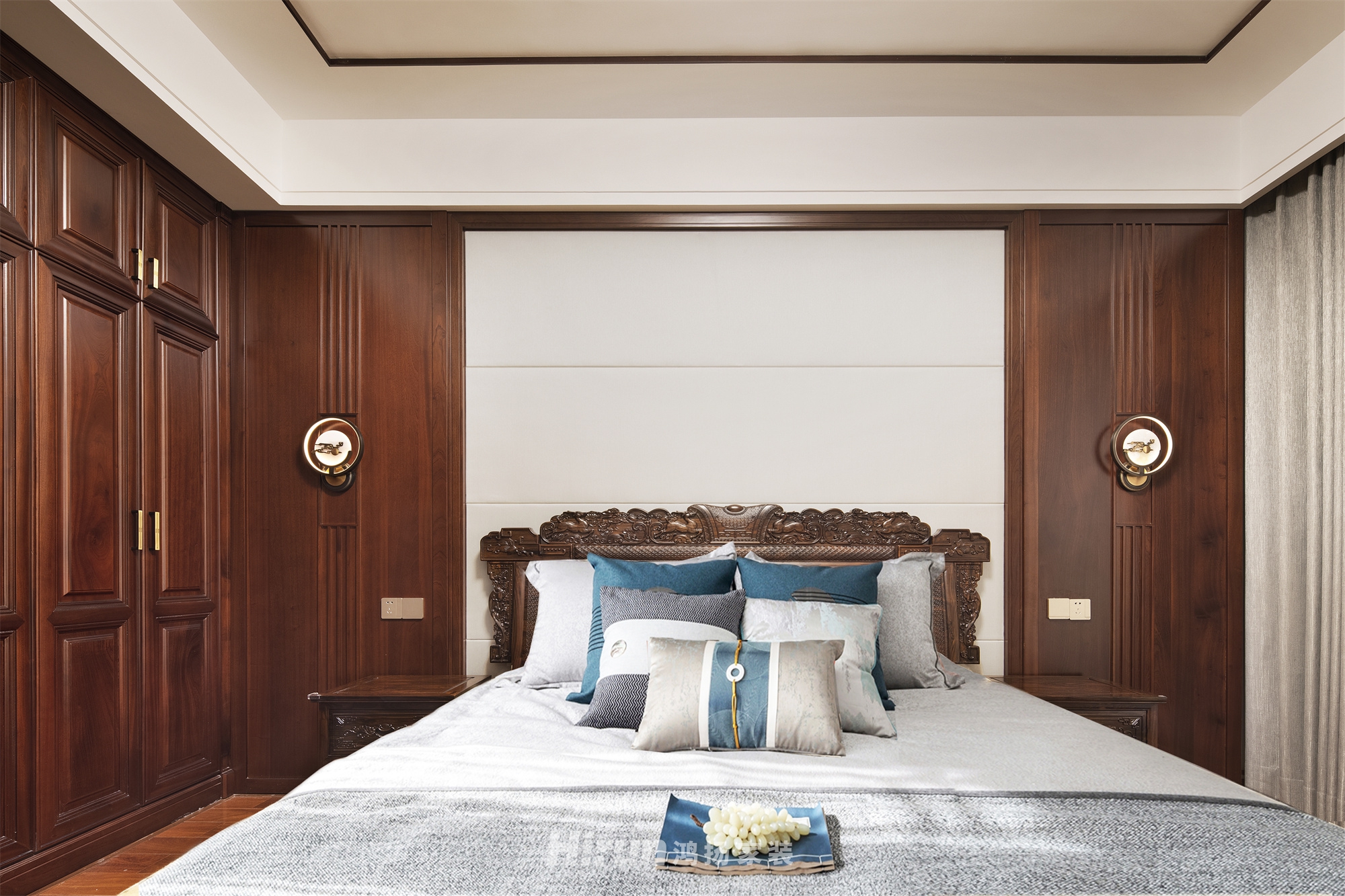 湘江豪庭230㎡復合寫意大平層 裝修案例實景圖-13