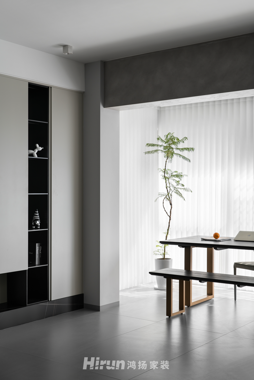 高峰璟麟府180㎡雅致現代大平層 裝修案例實景圖-4