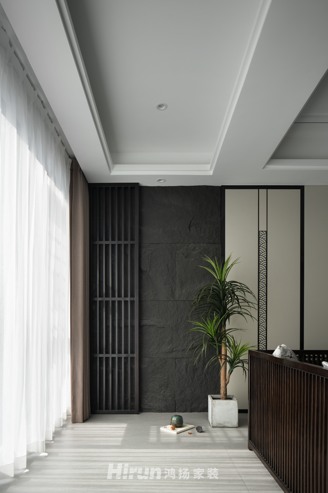 天城國際廣場170㎡復合寫意大平層 裝修案例實景圖-5