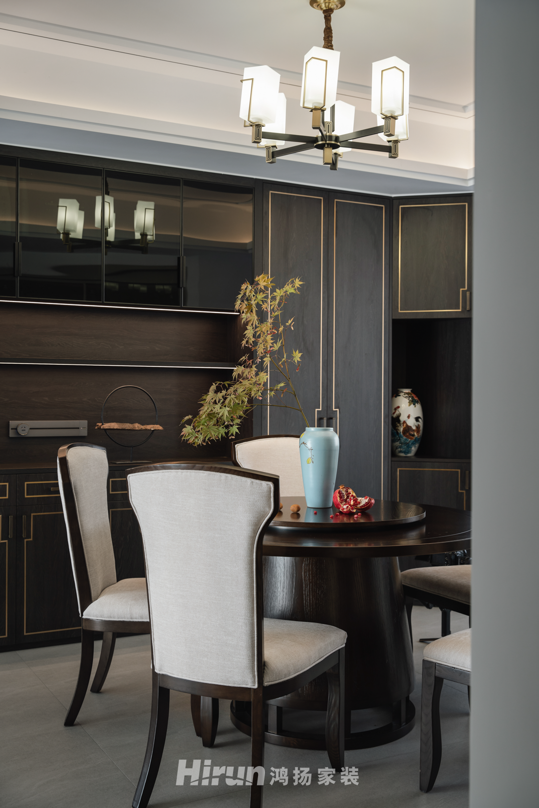 天城國際廣場170㎡復合寫意大平層 裝修案例實景圖-8