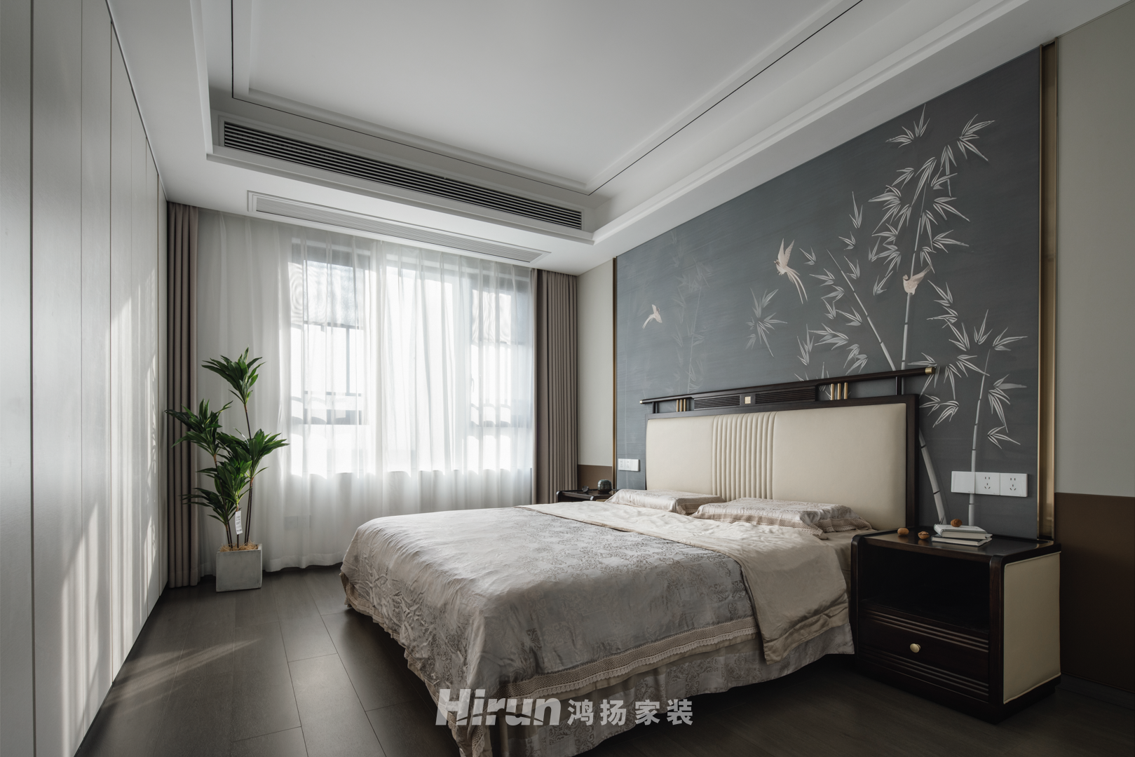 天城國際廣場170㎡復合寫意大平層 裝修案例實景圖-17