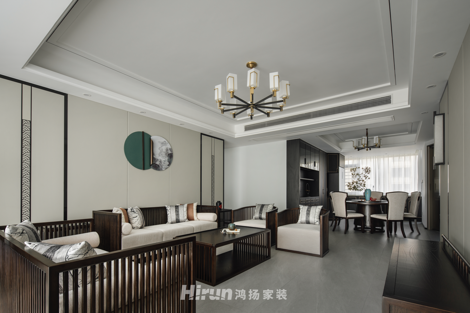 天城國際廣場170㎡復合寫意大平層 裝修案例實景圖-21