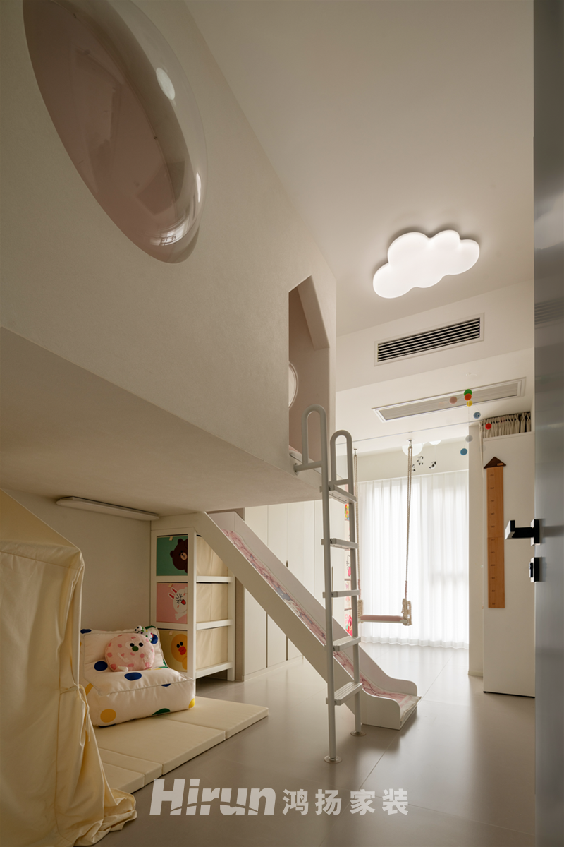 天城國際廣場170㎡優雅繽紛四居室 裝修案例實景圖-8