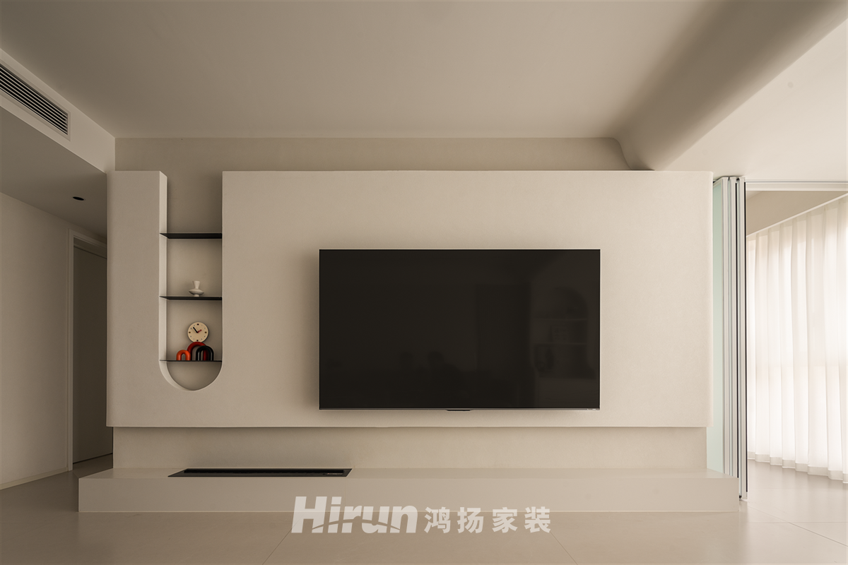 天城國際廣場170㎡優雅繽紛四居室 裝修案例實景圖-11