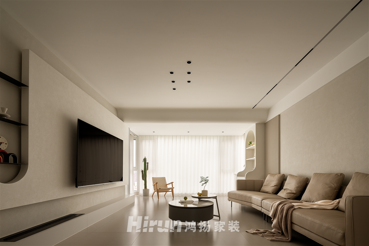 天城國際廣場170㎡優雅繽紛四居室 裝修案例實景圖-13