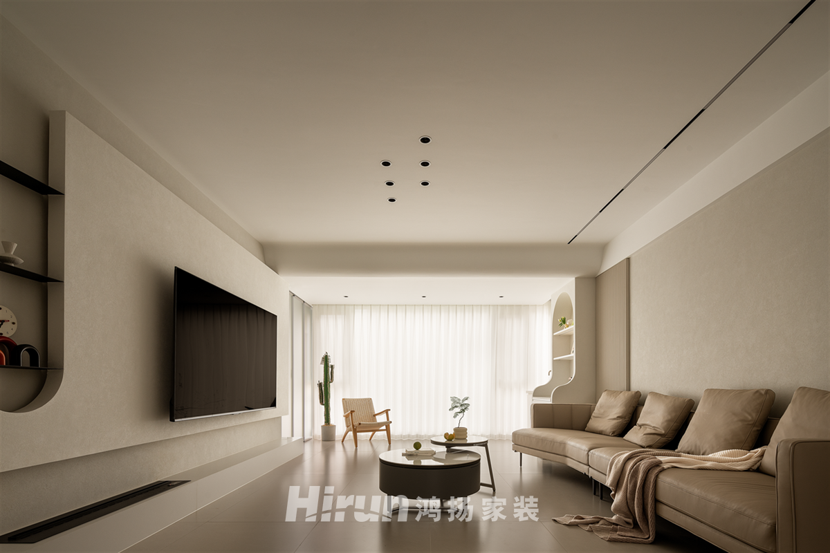 天城國際廣場170㎡優雅繽紛四居室 裝修案例實景圖-15