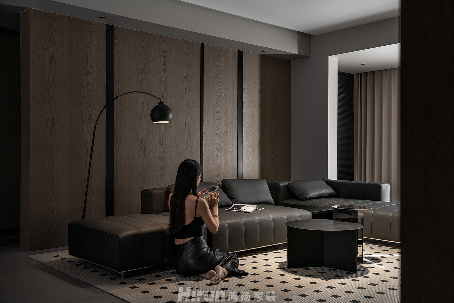 長房星昇公館180㎡雅致現代大平層 裝修案例實景圖-5