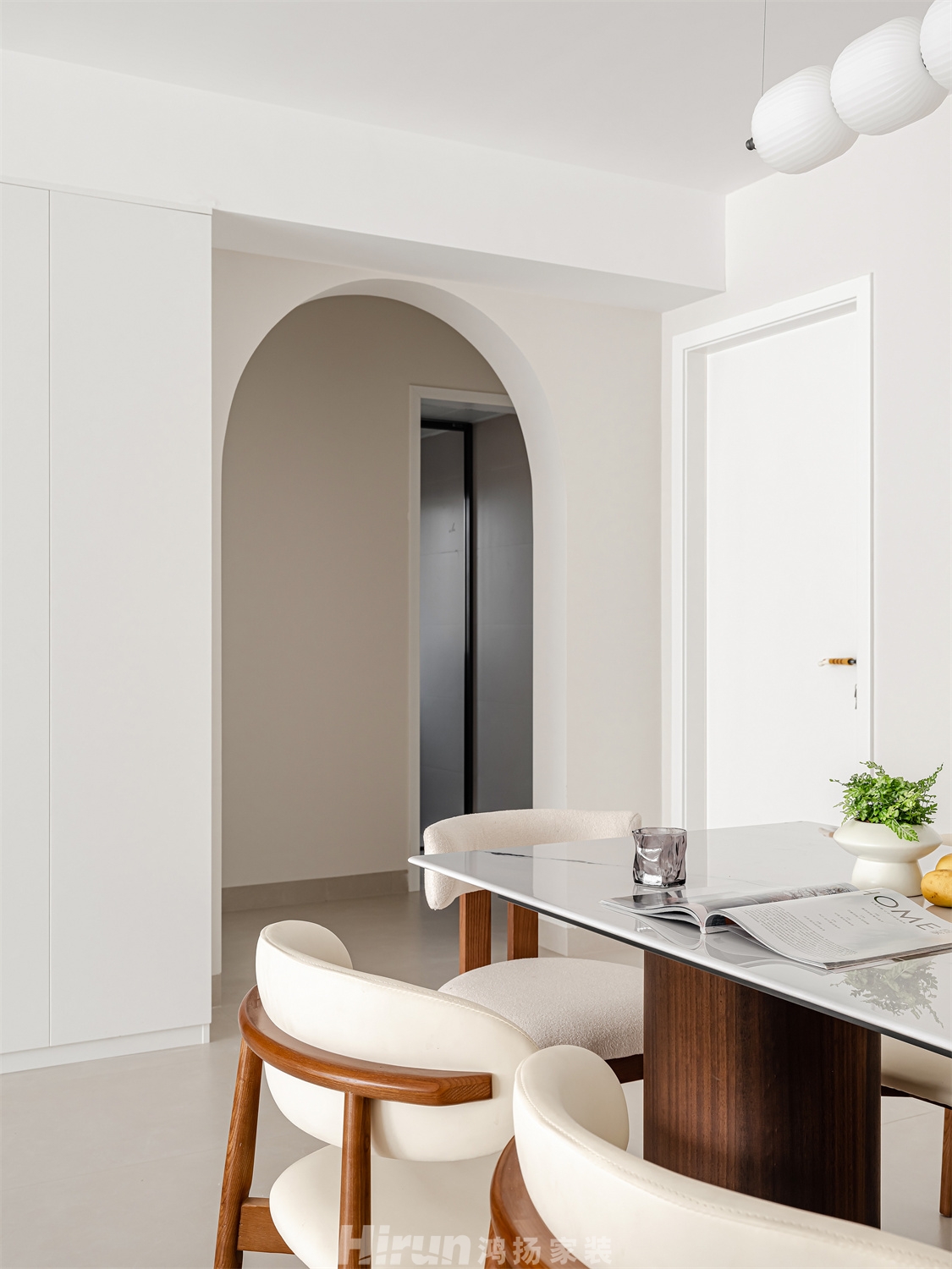 保利金香檳146㎡北歐之光四居室 裝修案例實景圖-5