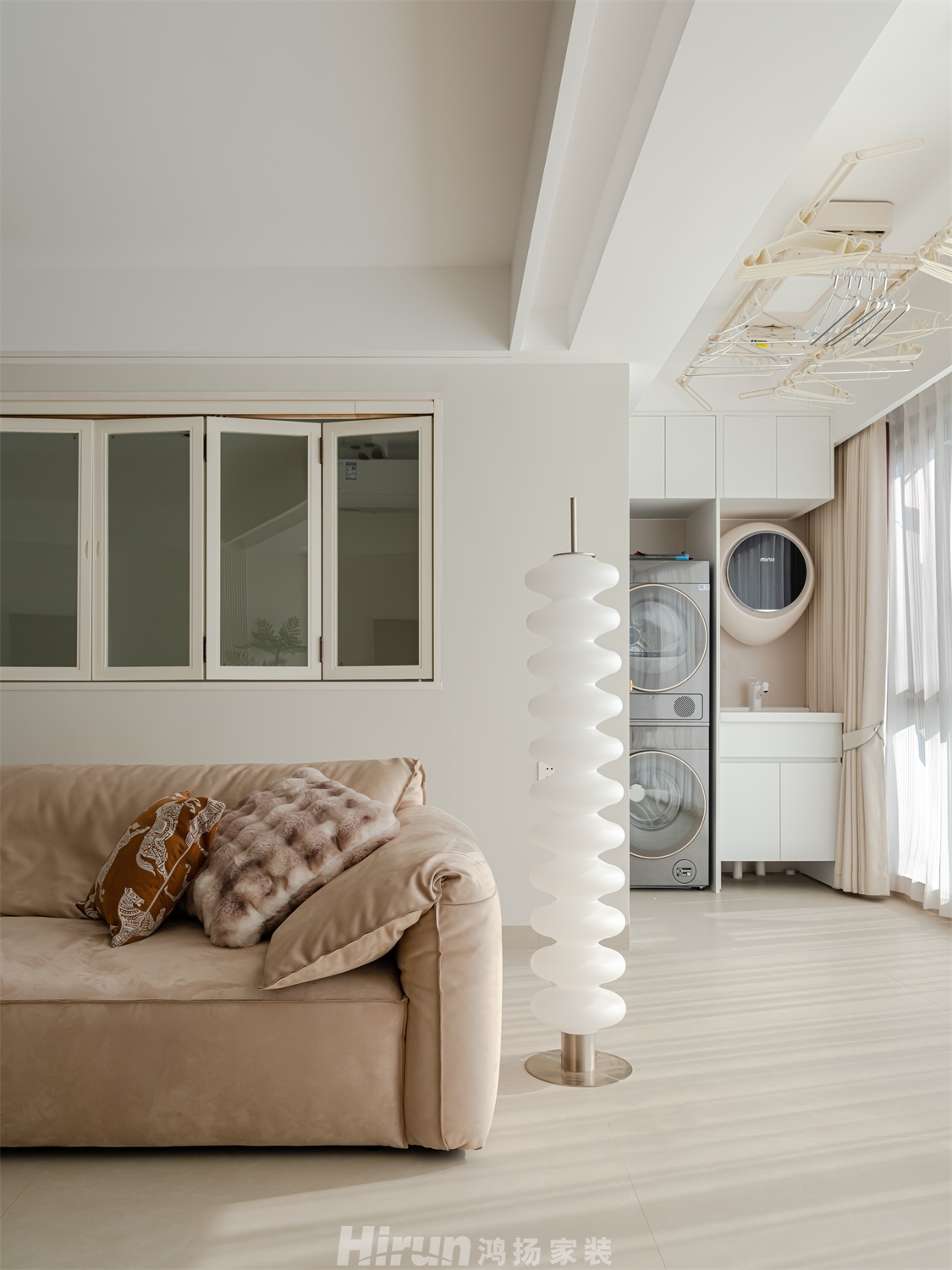 保利金香檳146㎡北歐之光四居室 裝修案例實景圖-12