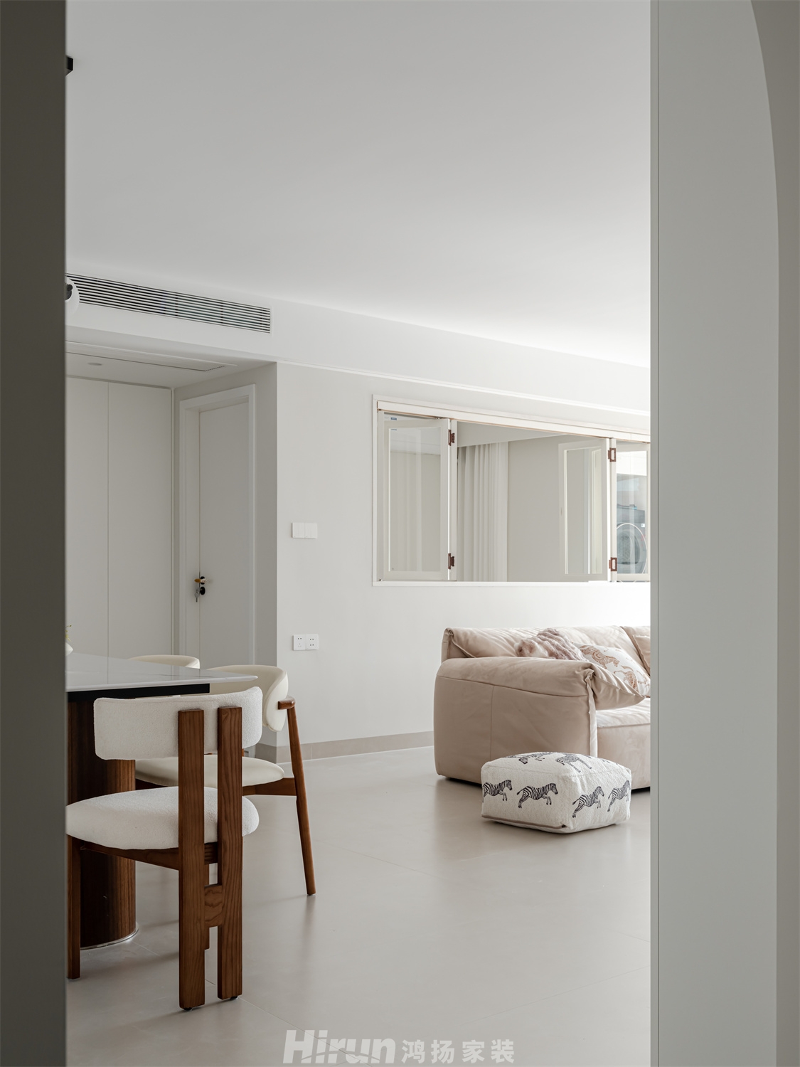 保利金香檳146㎡北歐之光四居室 裝修案例實景圖-20