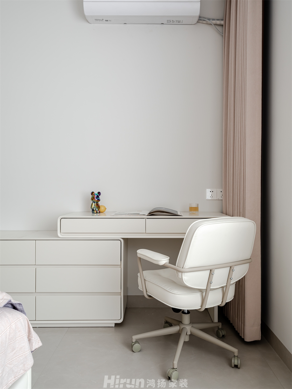 保利金香檳146㎡北歐之光四居室 裝修案例實景圖-21