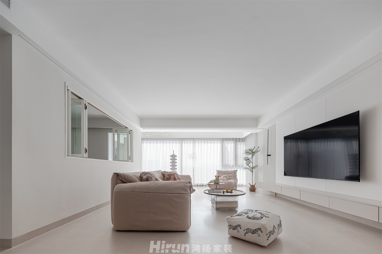 保利金香檳146㎡北歐之光四居室 裝修案例實景圖-27