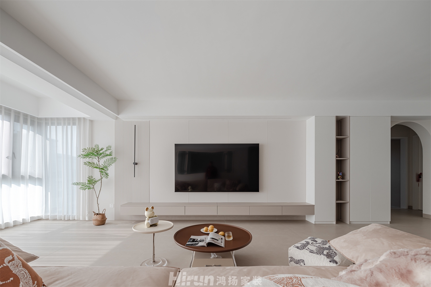 保利金香檳146㎡北歐之光四居室 裝修案例實景圖-30