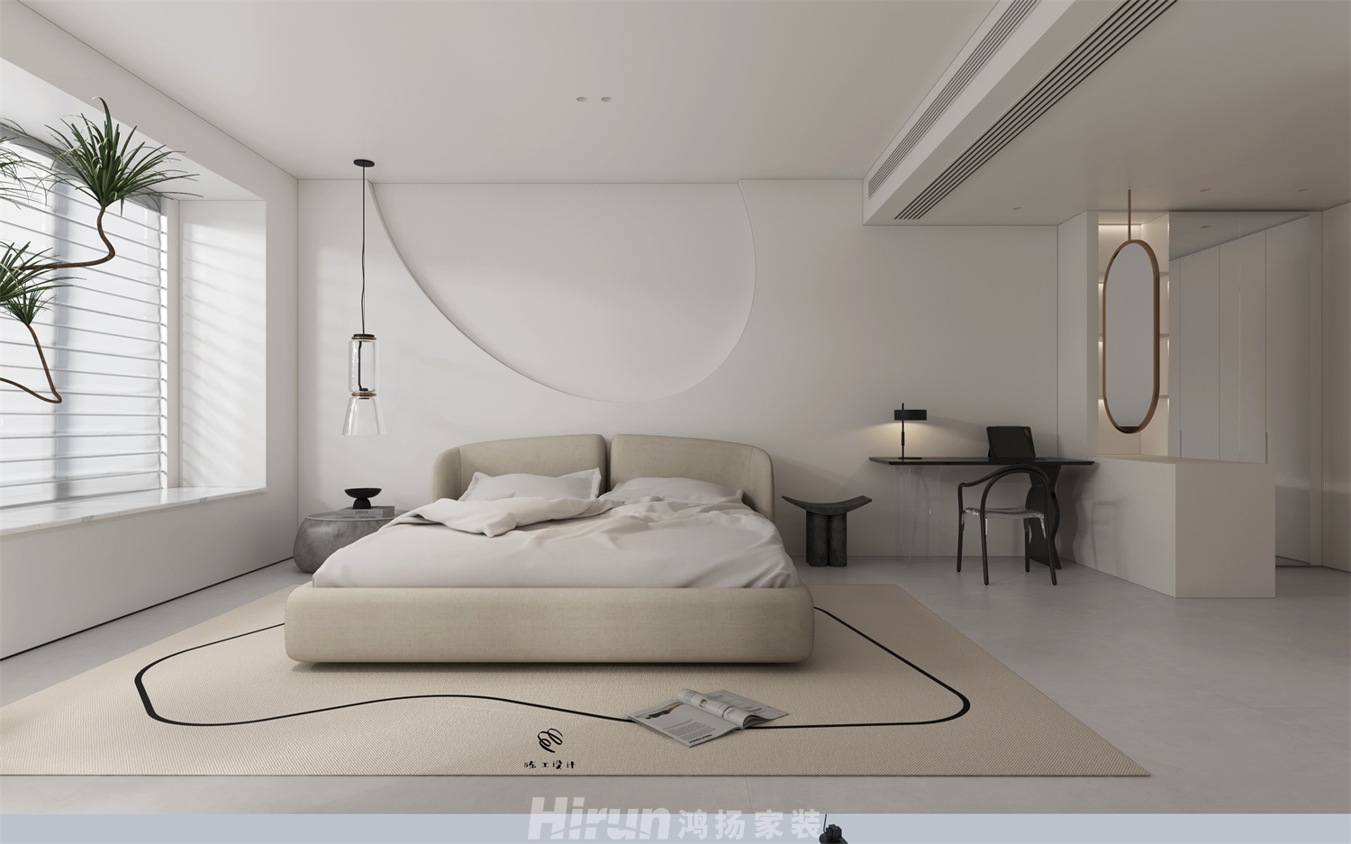 麓隱桐溪365㎡藝術(shù)室界大平層 裝修案例效果圖-7