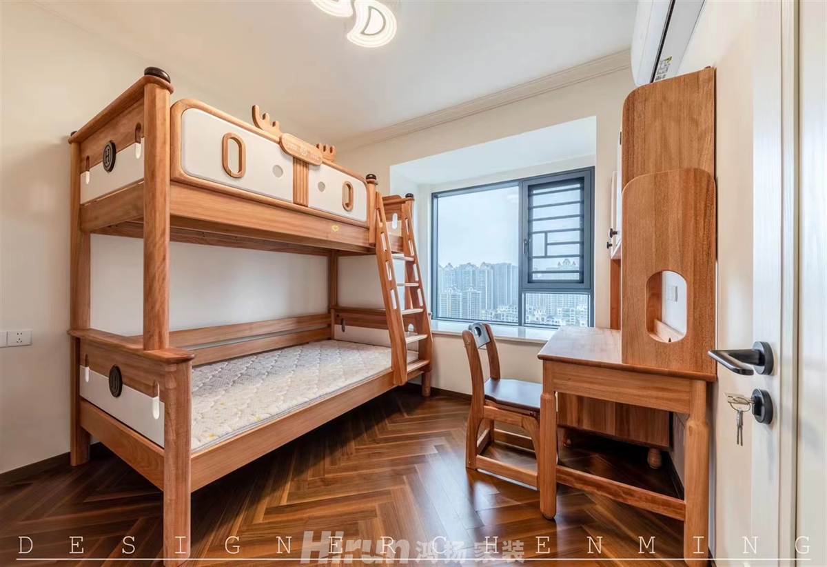 北京御園80㎡北歐之光二居室 裝修案例效果圖-6