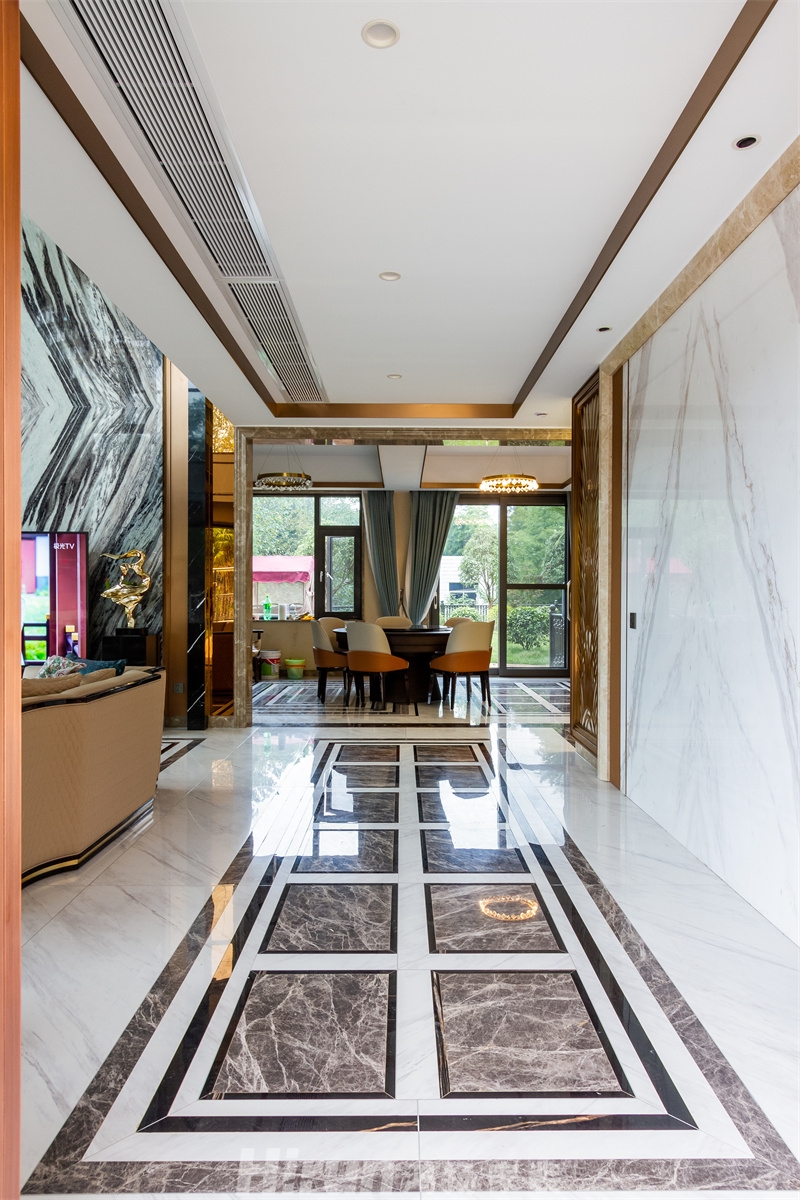 靖港自建別墅800㎡新裝飾主義別墅 裝修案例實(shí)景圖-13