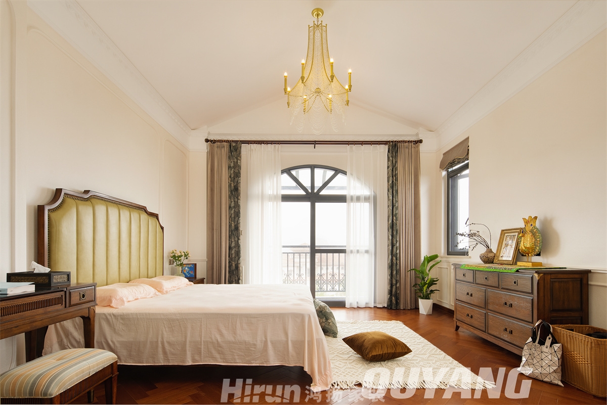 山湖鷺島598㎡歐式田園別墅 裝修案例實景圖-4