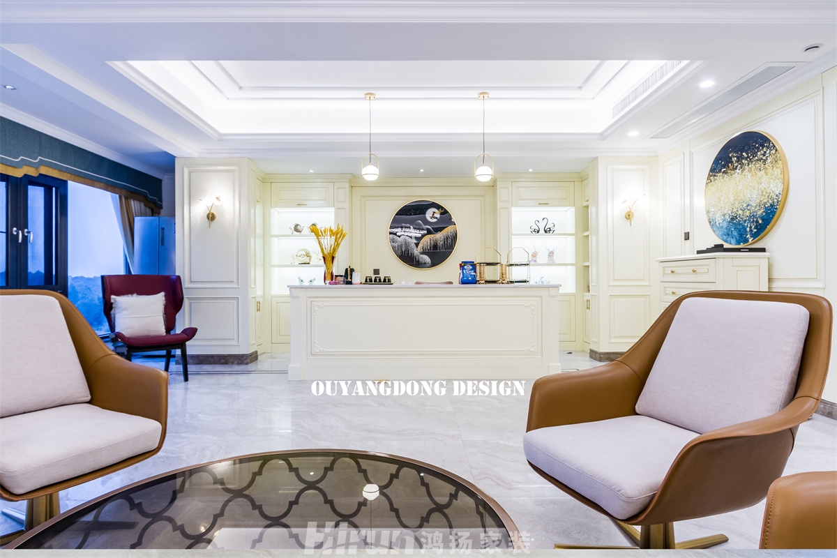 銅官窯自建別墅360㎡新裝飾主義別墅 裝修案例實景圖-16