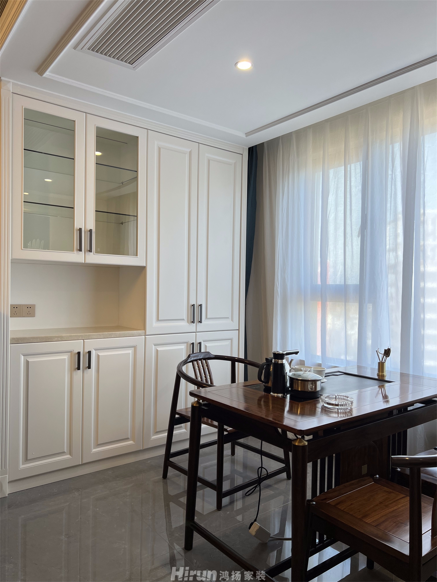 萬達120㎡輕歐簡美三居室 裝修案例實景圖-7