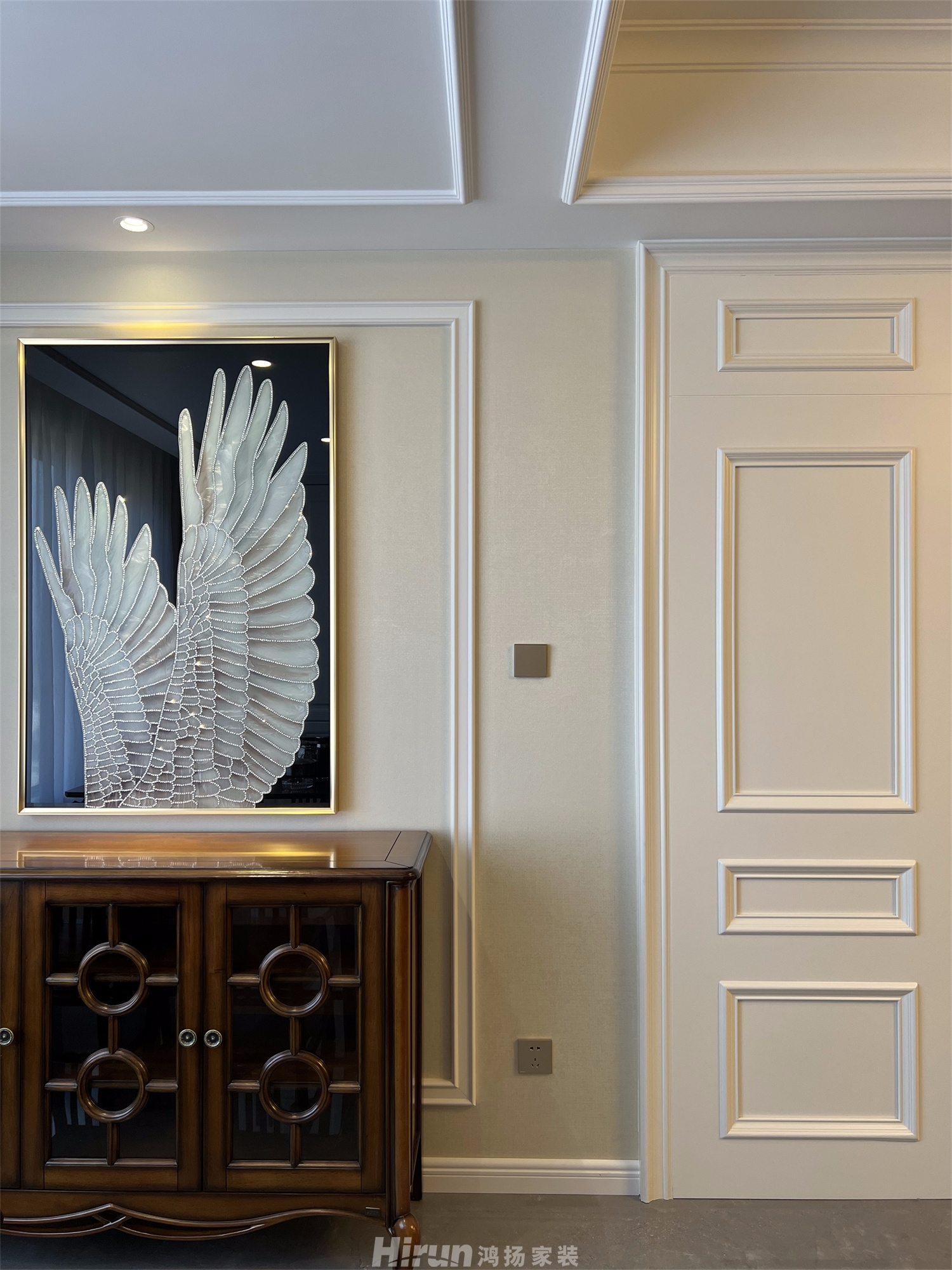 萬達120㎡輕歐簡美三居室 裝修案例實景圖-3