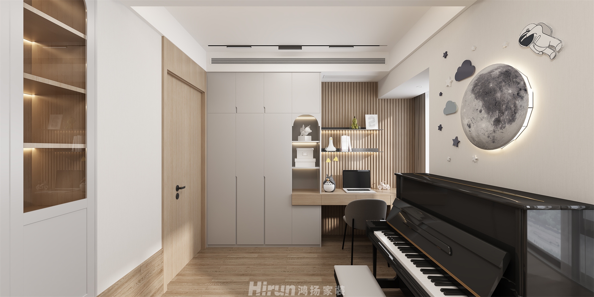 碧桂園天璽210㎡雅致現代大平層 裝修案例效果圖-18