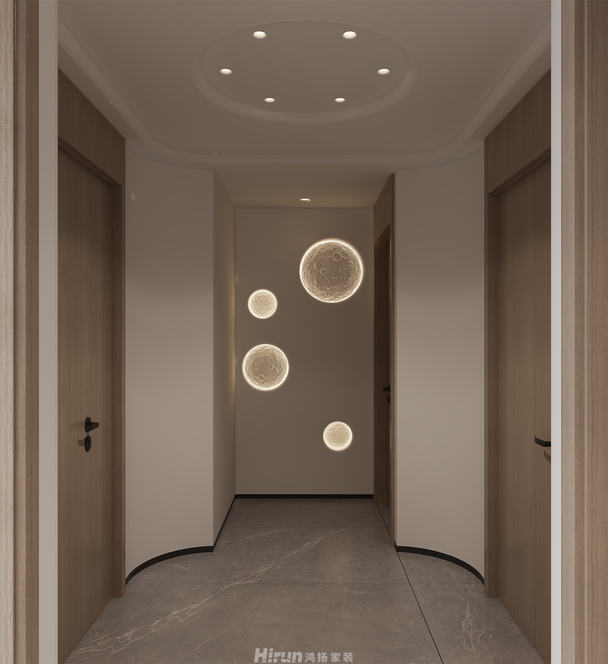 碧桂園天璽210㎡北歐之光大平層 裝修案例效果圖-8