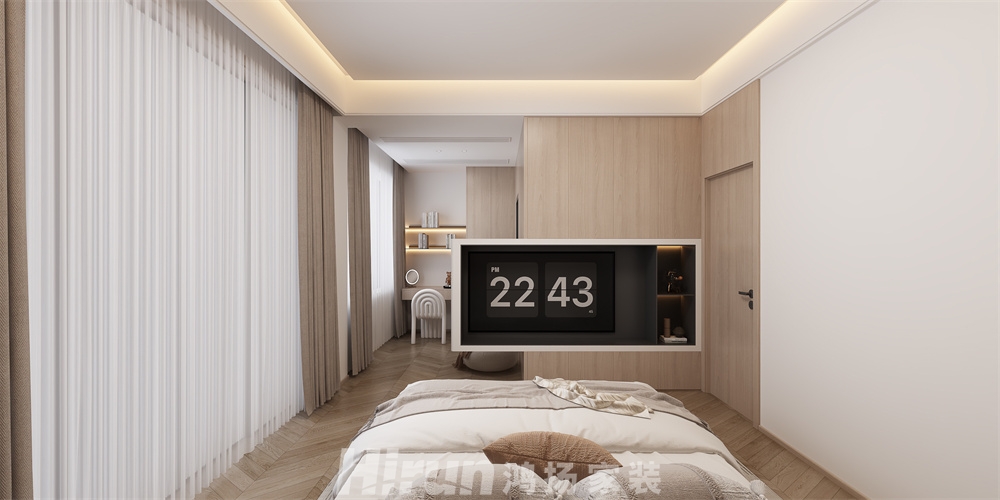 私宅380㎡雅致現(xiàn)代別墅 裝修案例效果圖-5