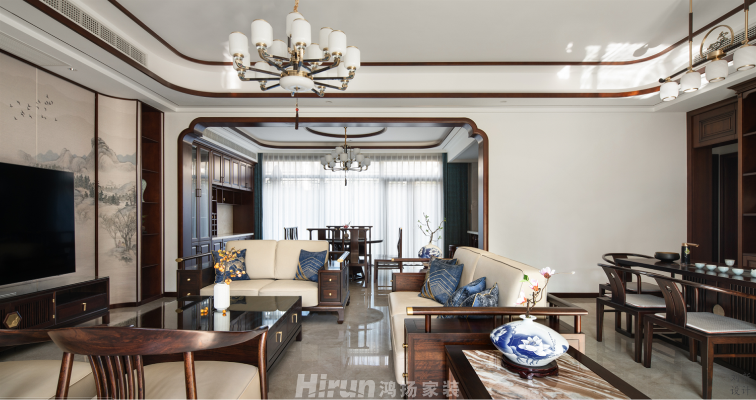 萬境容園280㎡江南印象別墅 裝修案例實景圖-7