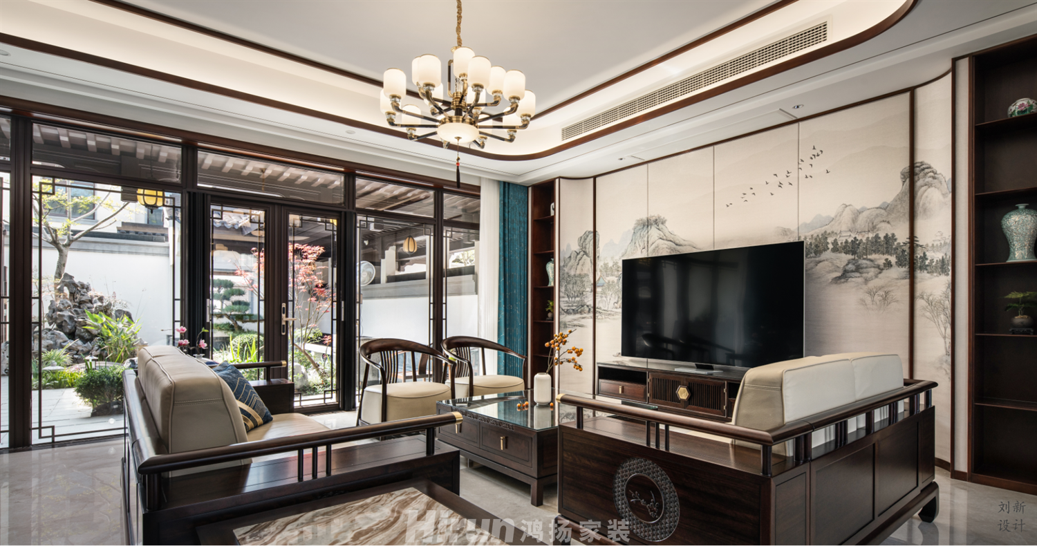 萬境容園280㎡江南印象別墅 裝修案例實景圖-10