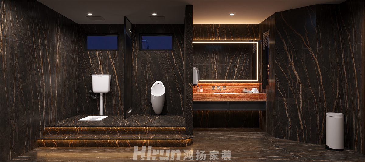 城東私宅130㎡意境東方二居室 裝修案例效果圖-3