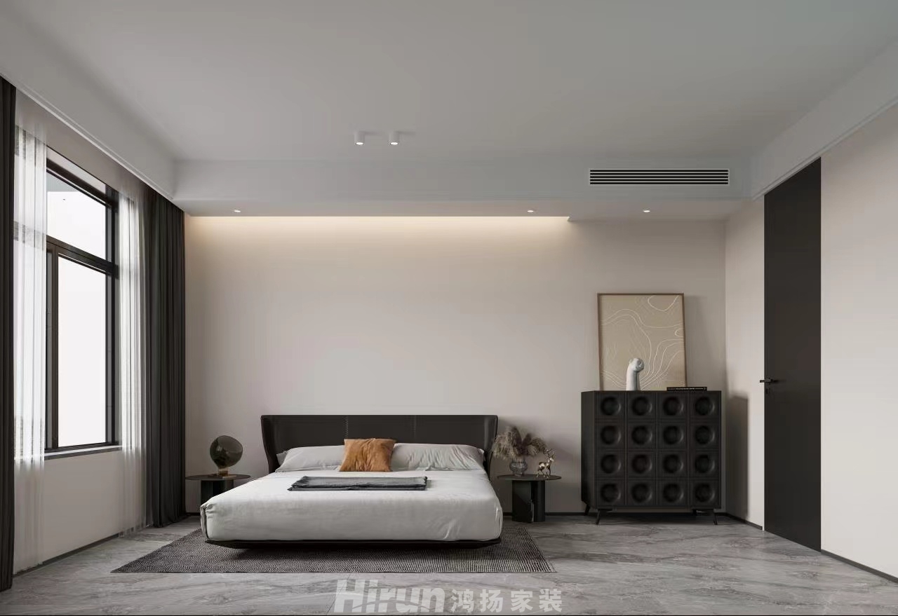 麥迪遜廣場(chǎng)100㎡北歐之光二居室 裝修案例效果圖-4