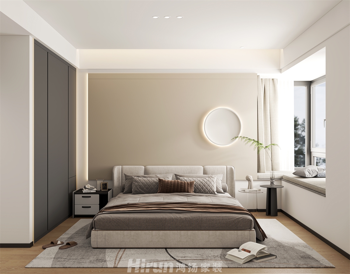 金時花園157㎡北歐之光四居室 裝修案例效果圖-3