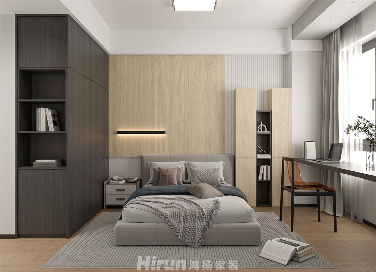 金時花園157㎡北歐之光四居室 裝修案例效果圖-4