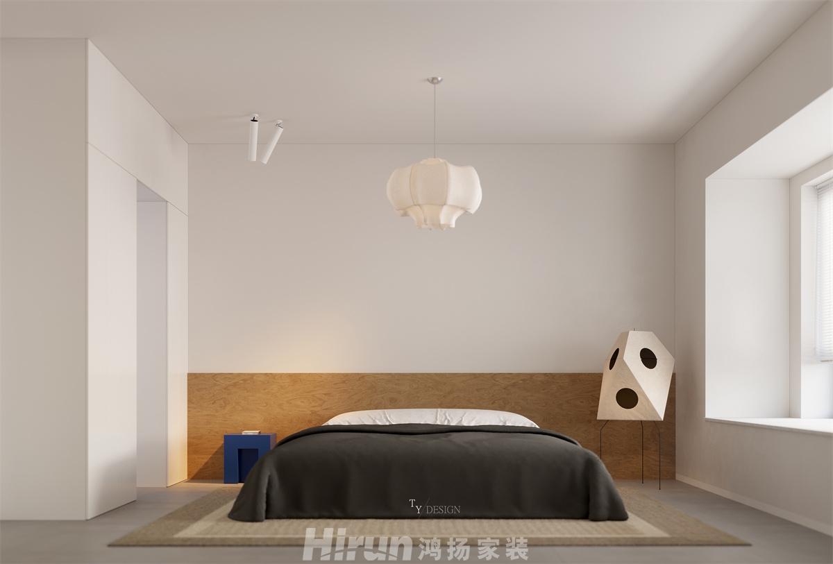 濱江府1913143㎡藝術(shù)室界四居室 裝修案例效果圖-4