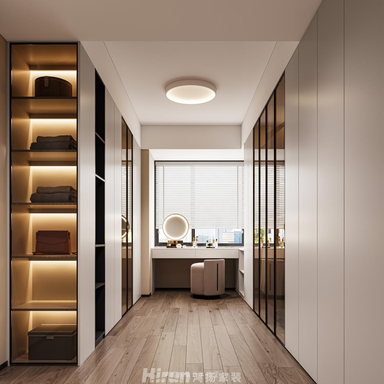 長河灣180㎡雅致現代大平層 裝修案例效果圖-7