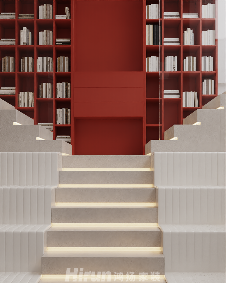 溪山悅500㎡藝術室界疊墅 裝修案例效果圖-3