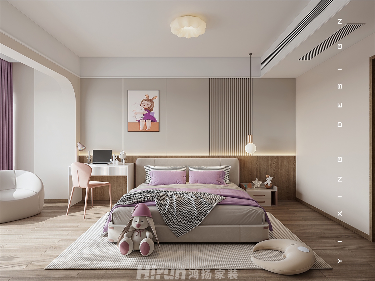 湖山賦300㎡雅致現代別墅 裝修案例效果圖-6