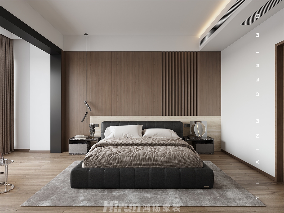 湖山賦300㎡雅致現代別墅 裝修案例效果圖-7