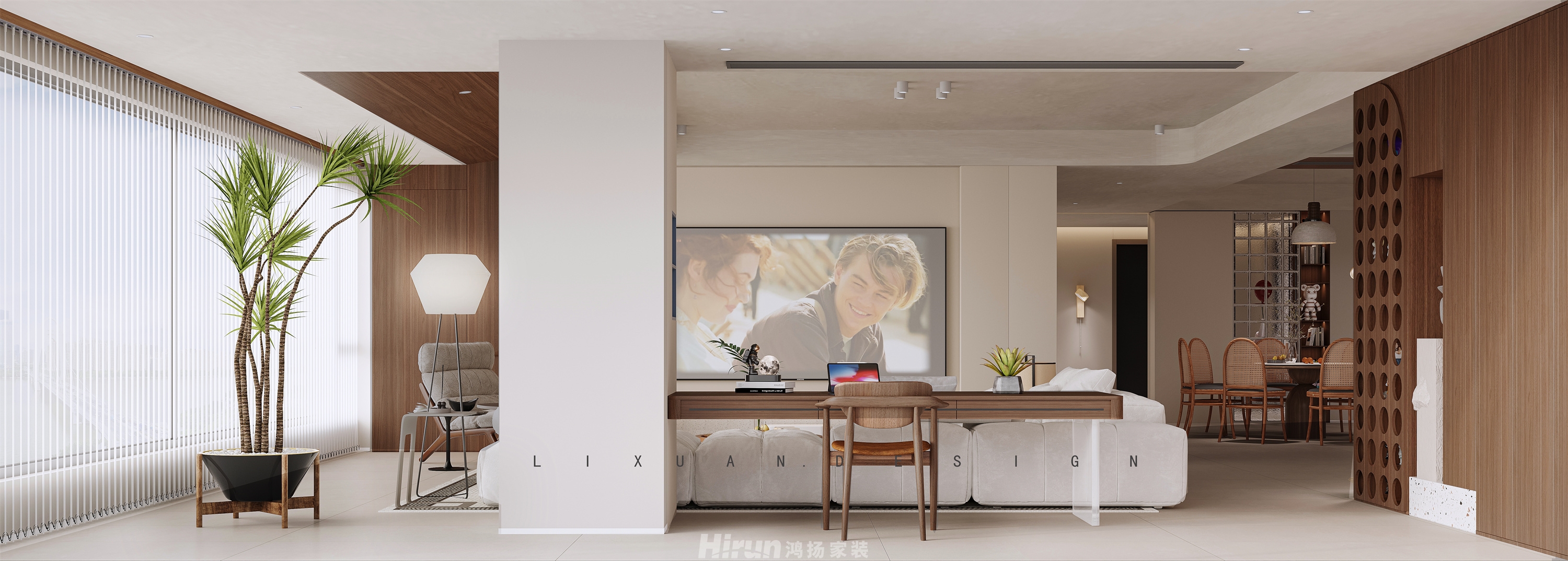 麓隱桐溪180㎡優(yōu)雅繽紛大平層 裝修案例效果圖-14