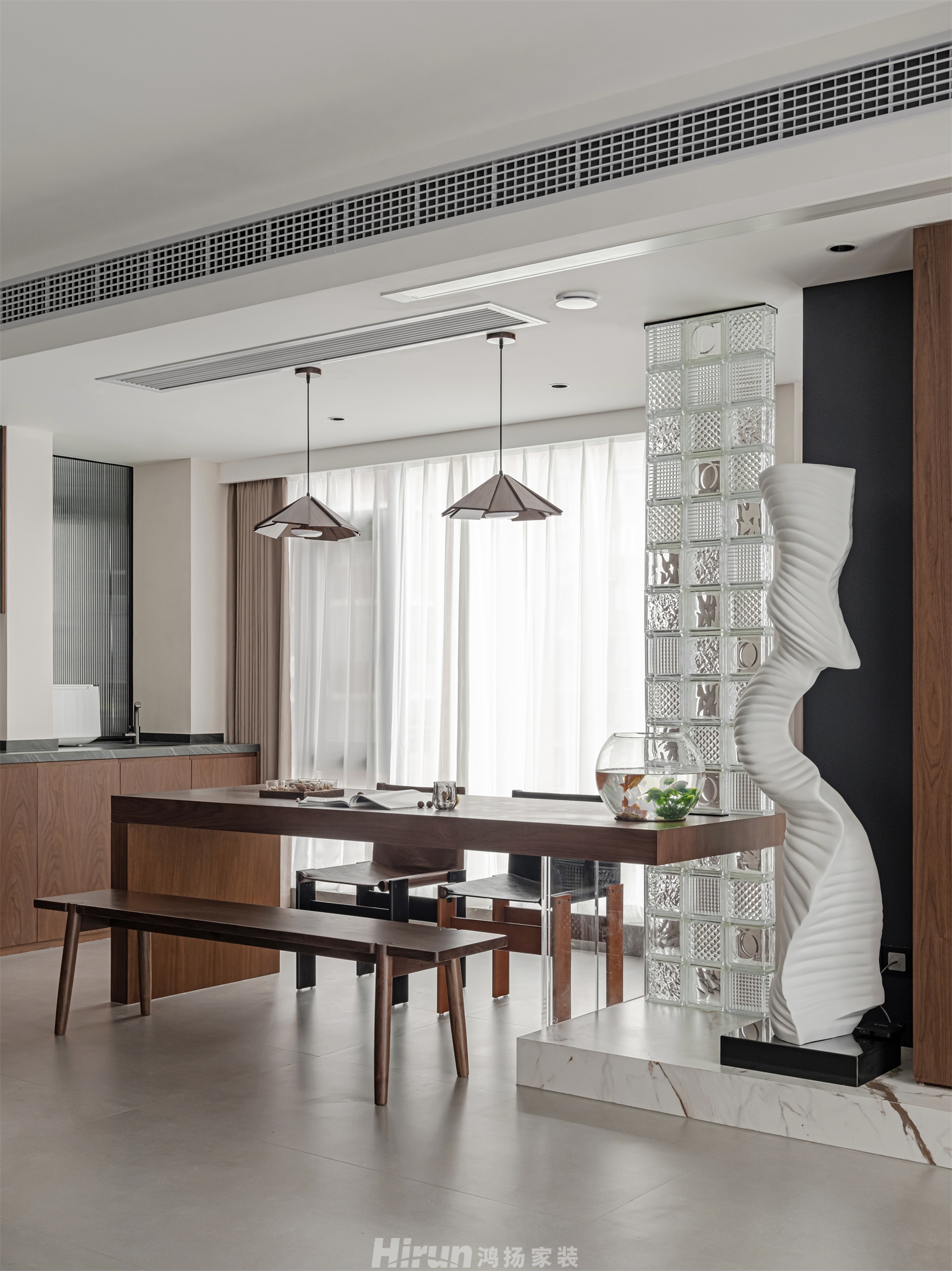 大漢龍庭172㎡復古風潮四居室 裝修案例實景圖-18