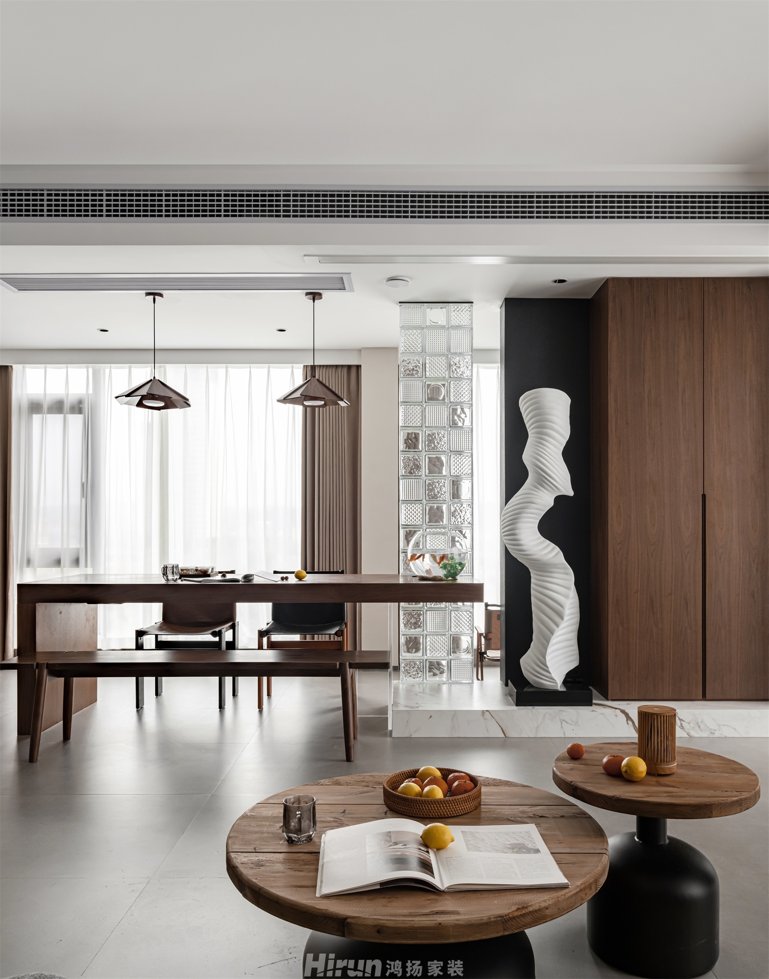 大漢龍庭172㎡復古風潮四居室 裝修案例實景圖-15