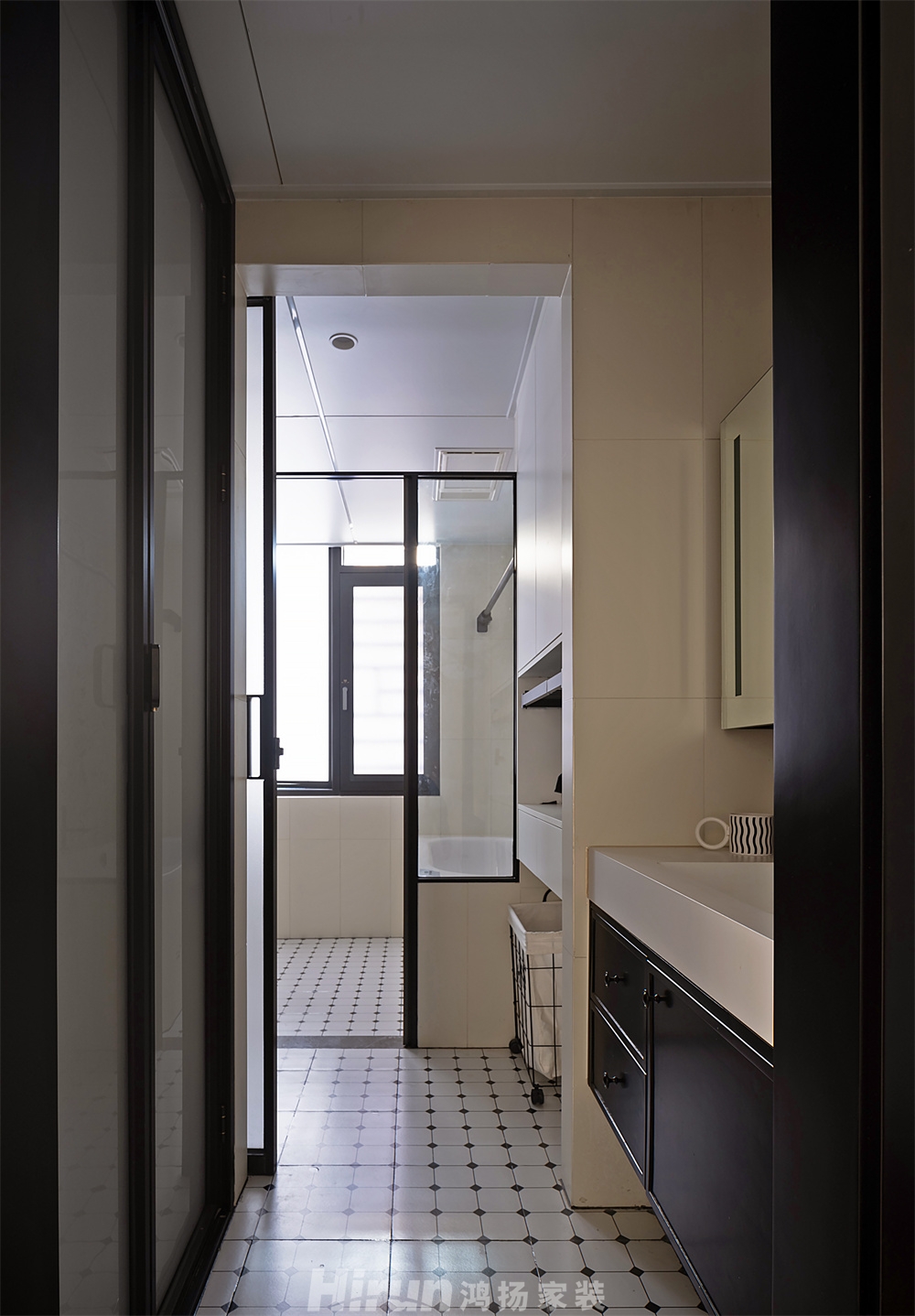 松雅院168㎡復古風潮四居室 裝修案例實景圖-4