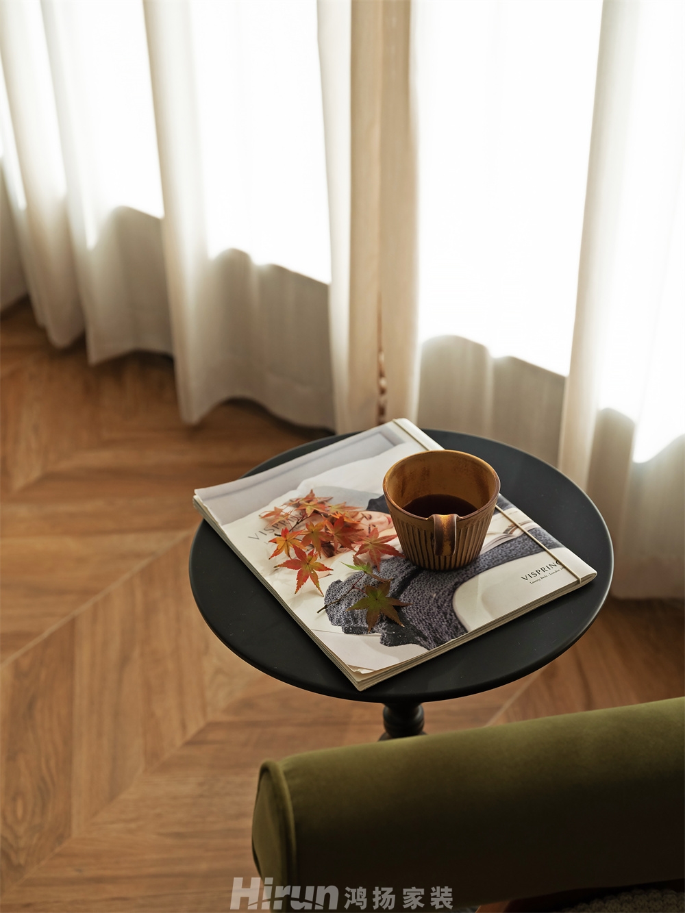 松雅院168㎡復古風潮四居室 裝修案例實景圖-2