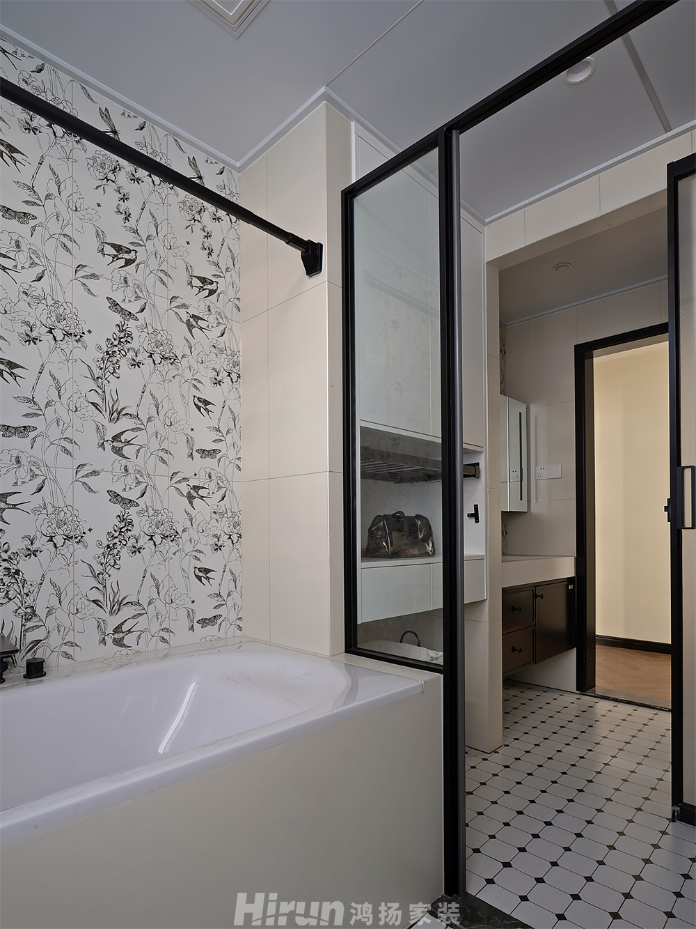 松雅院168㎡復古風潮四居室 裝修案例實景圖-8