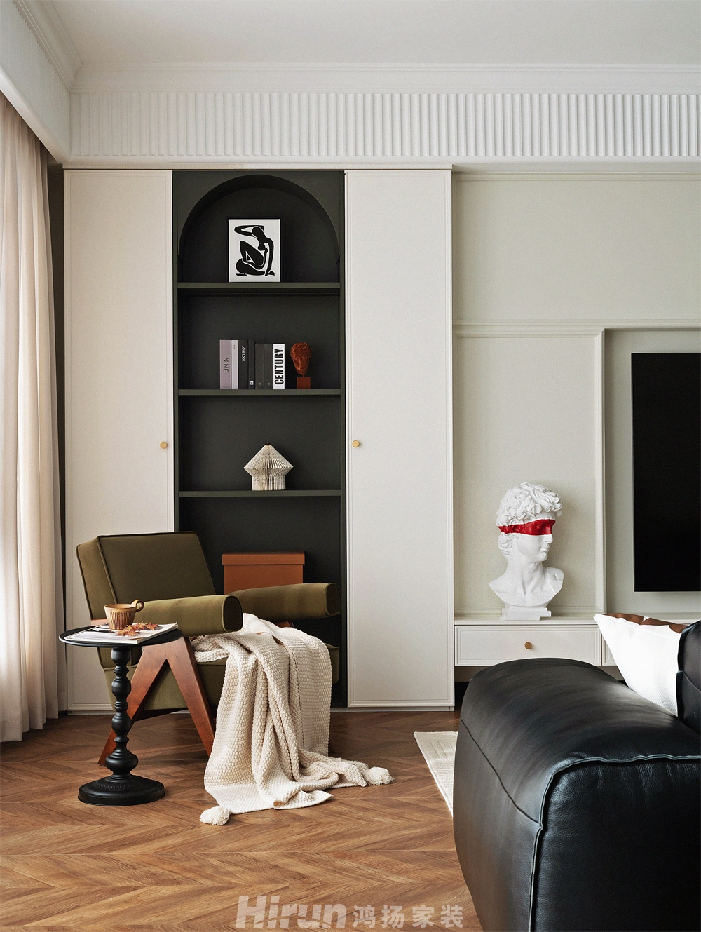 松雅院168㎡復古風潮四居室 裝修案例實景圖-13