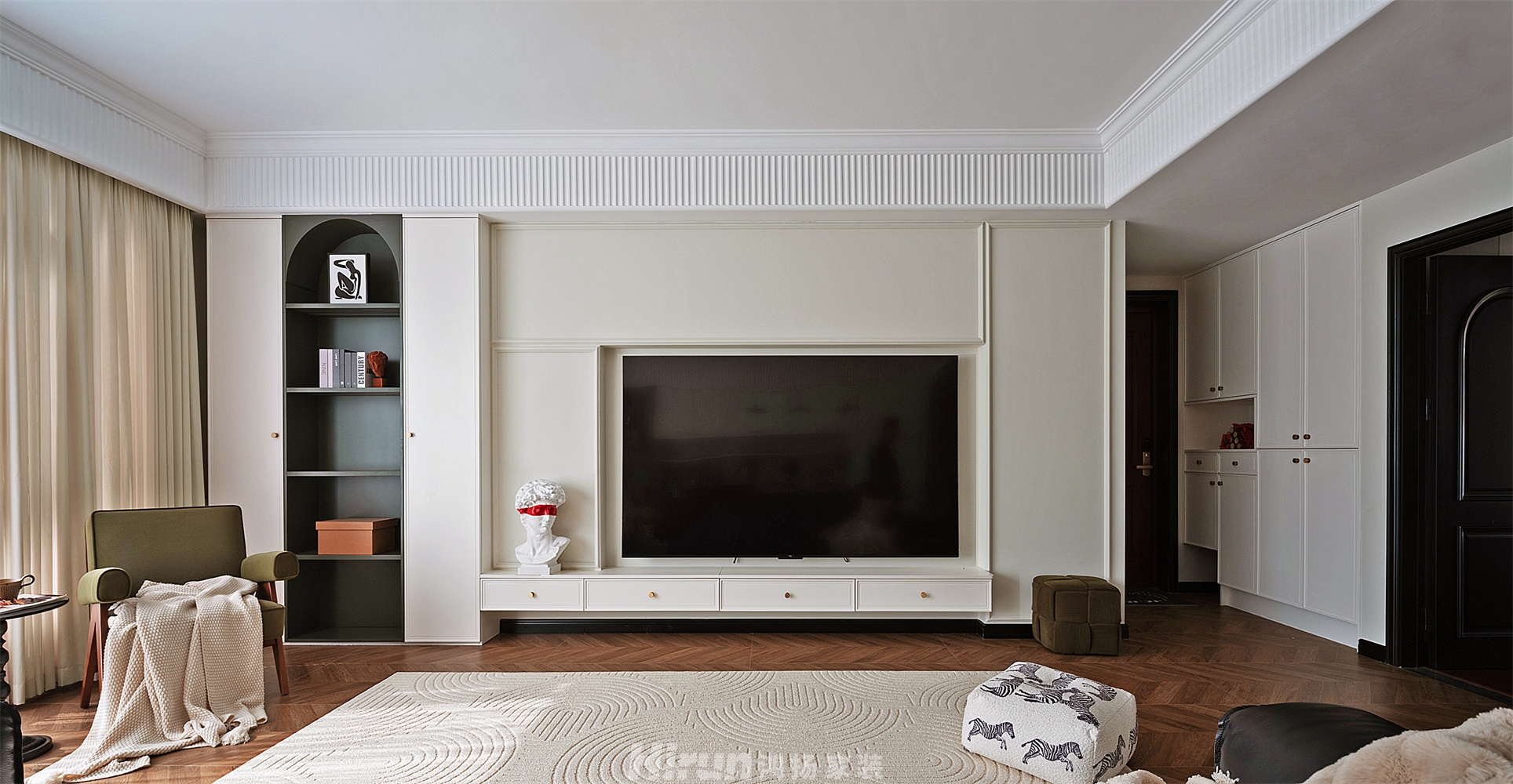 松雅院168㎡復古風潮四居室 裝修案例實景圖-21