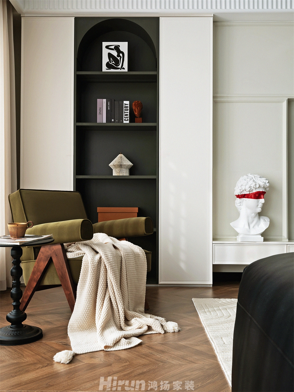 松雅院168㎡復古風潮四居室 裝修案例實景圖-12