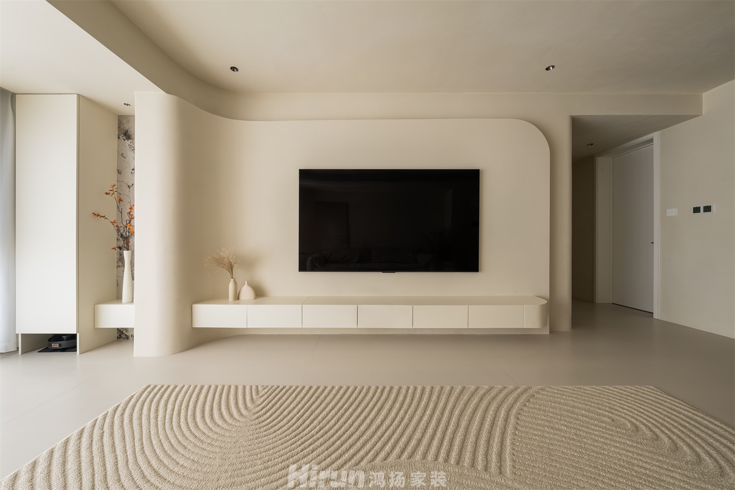 首府一號137㎡北歐之光三居室 裝修案例實景圖-8